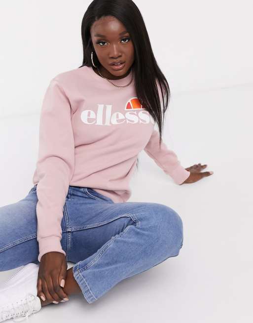 Ellesse sweat clearance rose