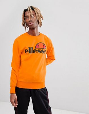 ellesse Sweat With Large Chest Logo In 