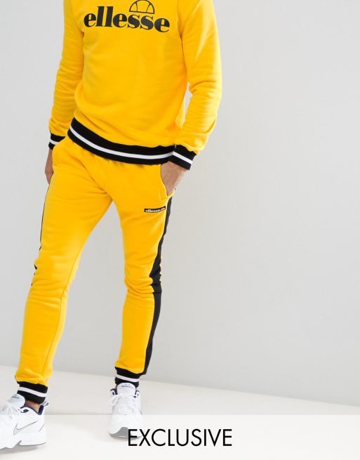 Ellesse on sale yellow tracksuit