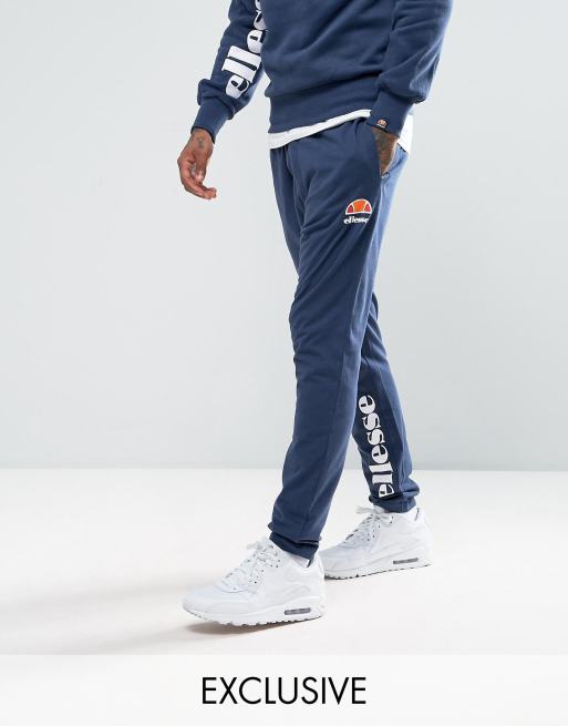 Ellesse blue outlet tracksuit