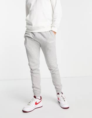 ellesse collegiate joggers with logo in grey