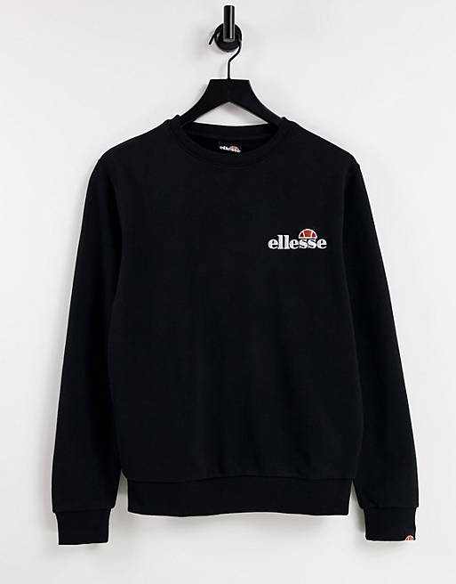 ellesse sweatshirt with logo in black