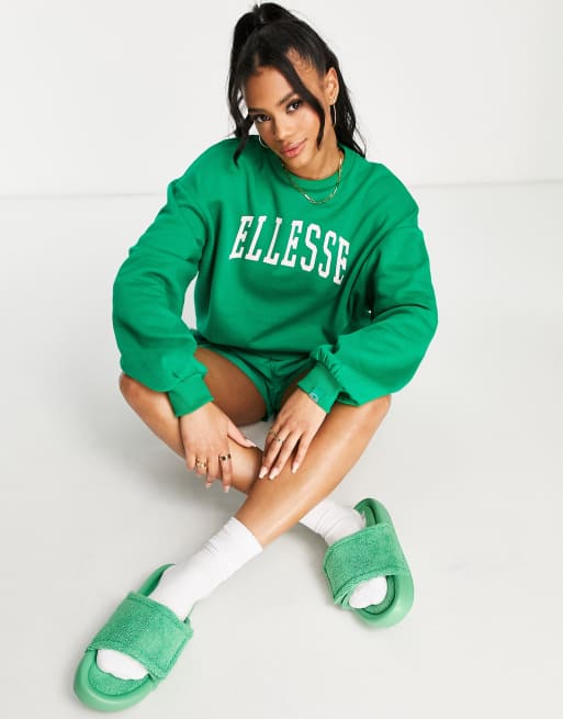 Green shop ellesse jumper