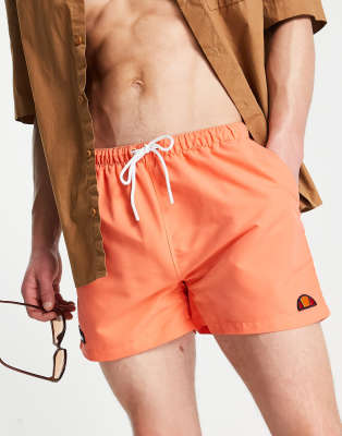 ellesse swim short with logo in red - ASOS Price Checker