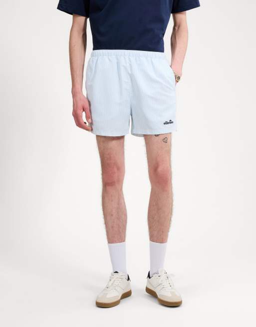 ellesse Sylbio swim short in white/light blue, 2 of 4