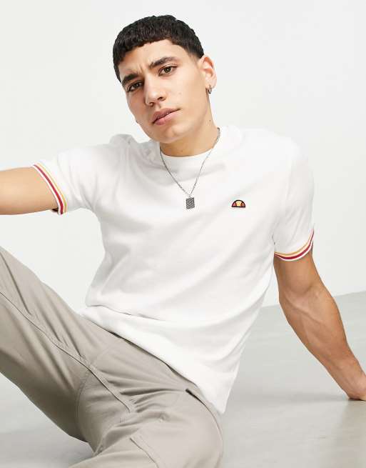 ellesse – T-Shirt in Weiß mit Logo