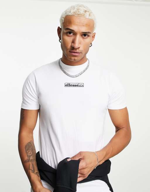 ellesse - T-shirt met logo in wit
