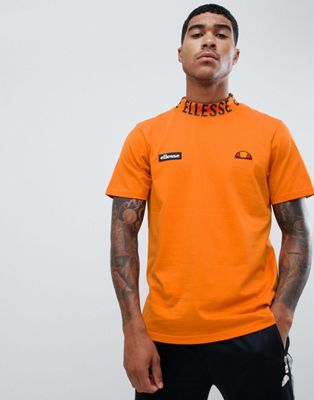 orange ellesse t shirt