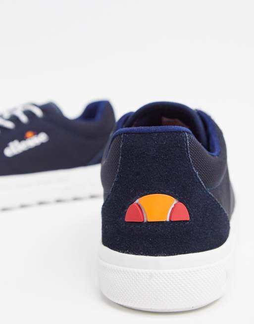 Ellesse taggia trainers in blue and white ASOS