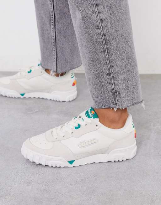 Ellesse womens ada sales trainers white