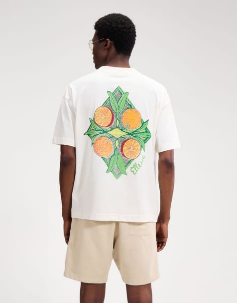 ellesse The citrus tee in off white
