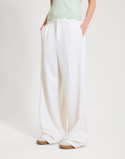 ellesse The umpire pant in off white - view 1