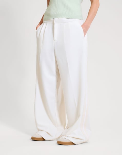 ellesse The umpire pant in off white