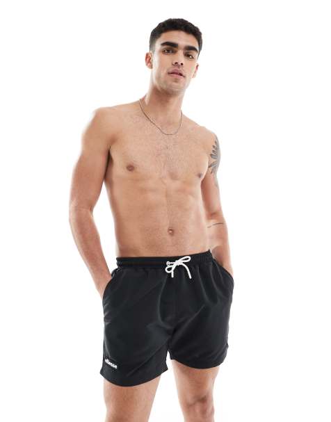 Ellesse – Torlinos – Badeshorts in Schwarz - view 1