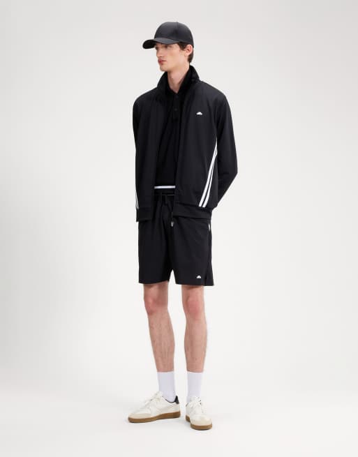 ellesse Tosciana track top in black, 3 of 4