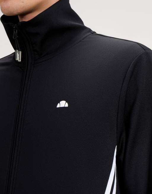 ellesse Tosciana track top in black, 4 of 4
