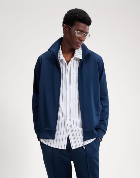 ellesse Tosciana track top in navy mono - view 1