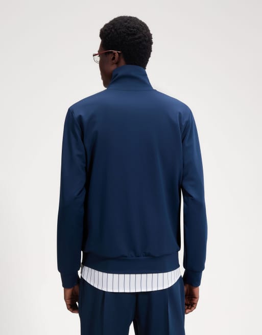 ellesse Tosciana track top in navy mono, 3 of 4