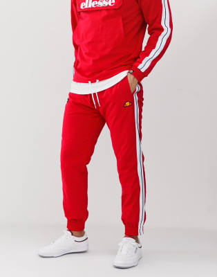 ellesse tracksuit red