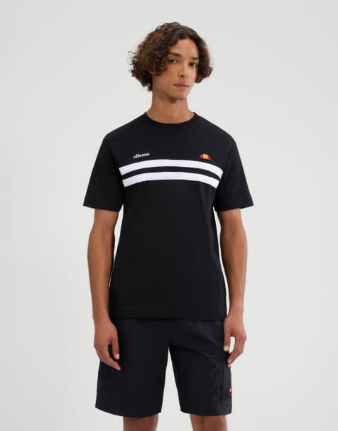 ellesse Venire tee in black/white