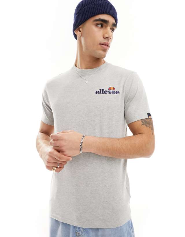 ellesse - voodoo t-shirt in grey marl