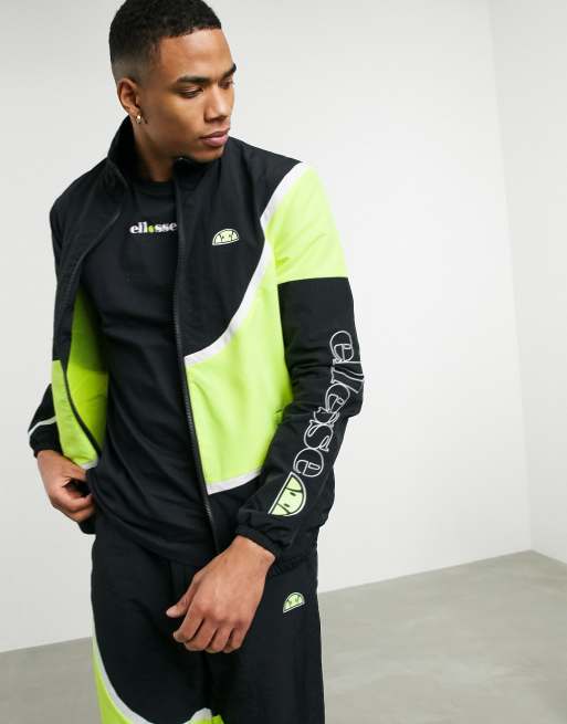 Ellesse tracksuit hot sale green