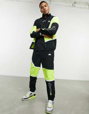 ellesse green tracksuit