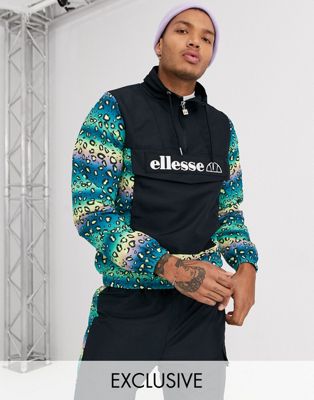 ellesse animal print woven co-ord in 