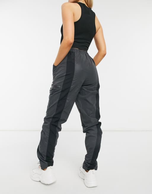 Zip best sale front joggers