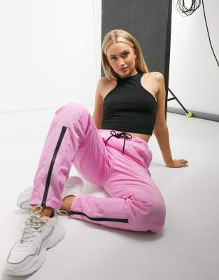 ellesse pink joggers