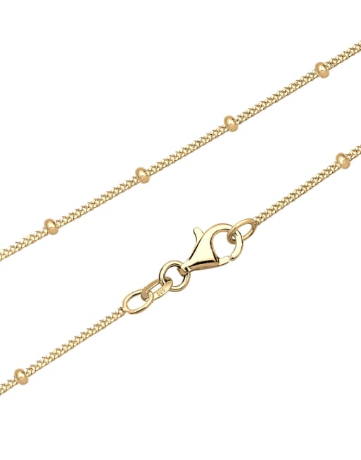 Elli Collana Donna In Argento 925 Con Ciondolo Fiore Placcato Oro Rosa - Romantica E Di Tendenza