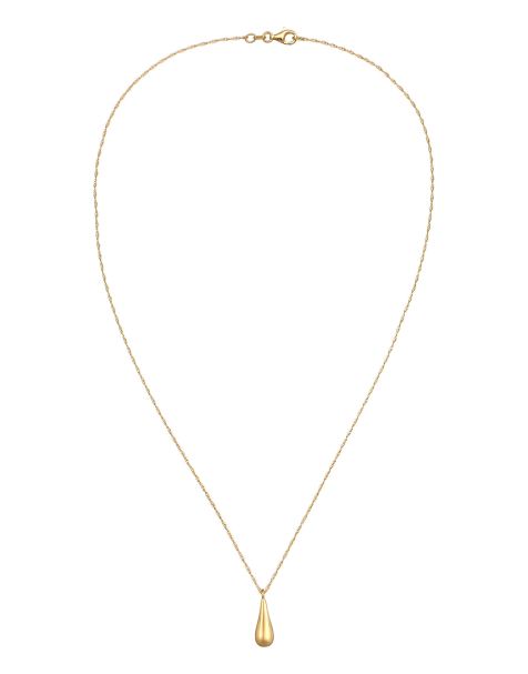 Elli - Collana da donna con pendente goccia in argento 925 color oro - view 1