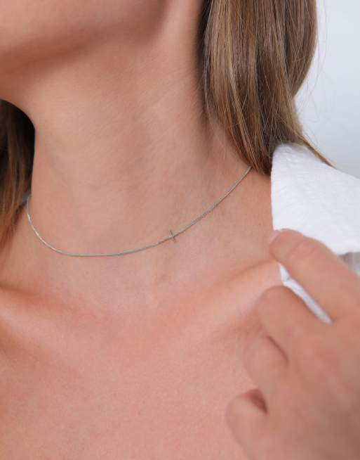 Elli Collana Donna Choker Ciondolo Croce Tendenza con | FindTheDeal