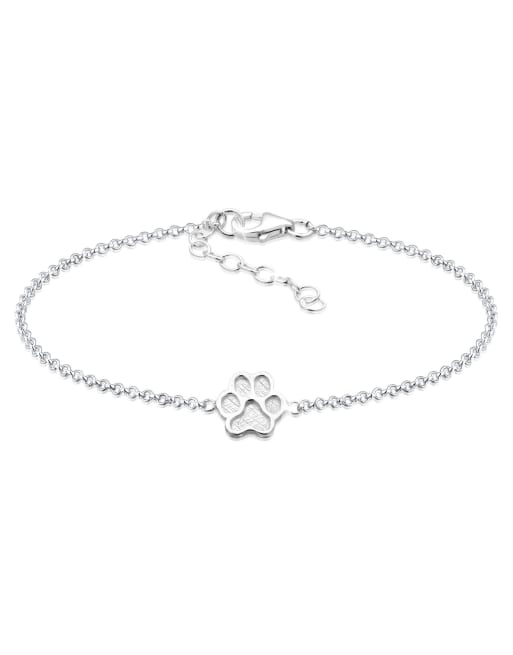 Elli - Ladies - Bracciale in argento sterling 925 basic con pendente a forma di zampa