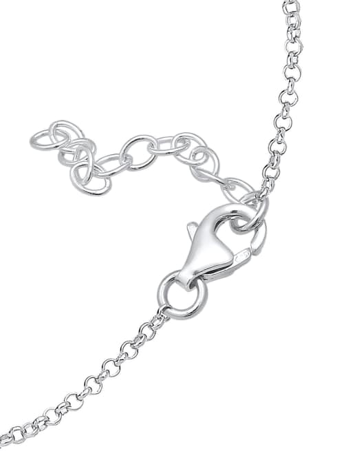 Elli Bracciale Donna Con Croce In Argento 925 Placcato Oro Rosa – Gioiello Moderno, Lucidato, Regalo Per Moglie O Fidanzata