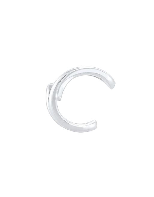 Elli - Ladies - Orecchino ear cuff in argento sterling 925 con design minimal geometrico, 2 di 3