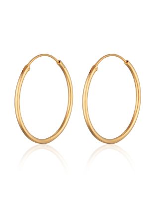 Elli - Ohrringe aus 925er Sterlingsilber in Goldoptik-Goldfarben