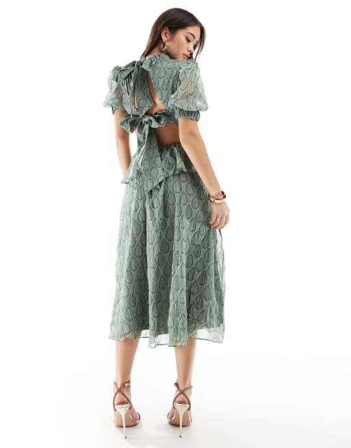 Elliatt apostles dress in green | ASOS