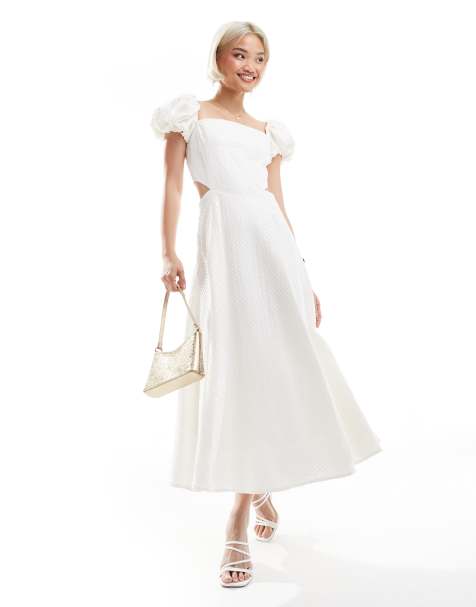 Elliatt Elliatt marlberry dress ivory in ivory - view 1