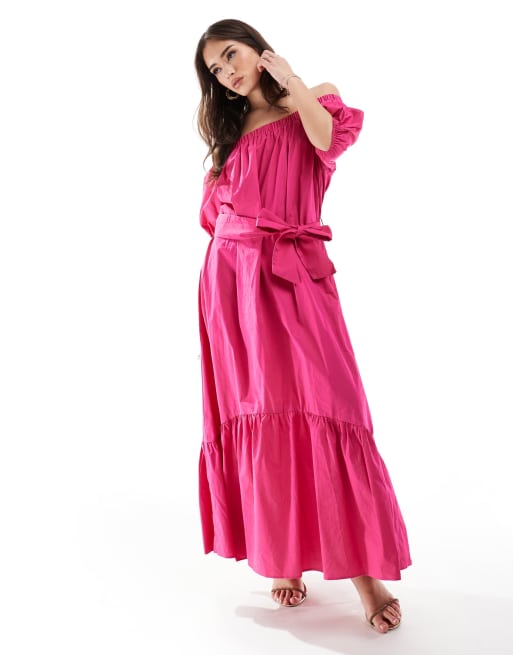  Elliatt lilith dress in fuschia 