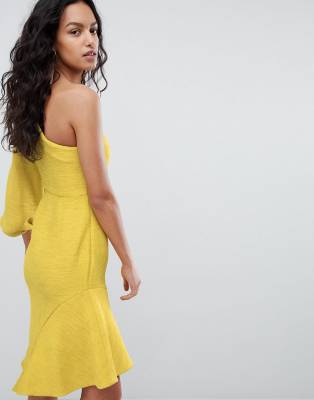 elliatt one shoulder dress