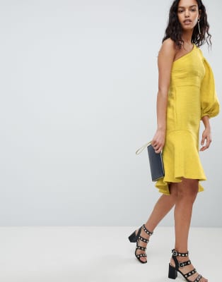 elliatt one shoulder dress