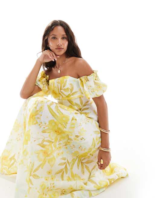 Elliatt Sheraton dress in buttermulti | ASOS