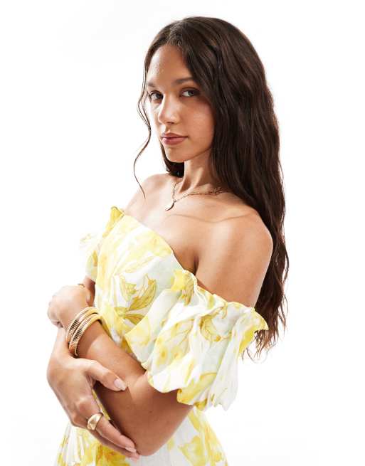 Elliatt Sheraton dress in buttermulti | ASOS