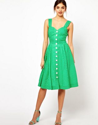 asos 50s style dress