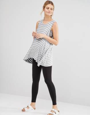 Emma Jane - Maternity - Leggings-Sort