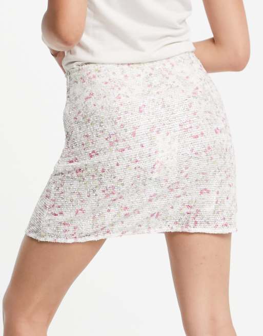 Emory park sequin mini skirt outlet