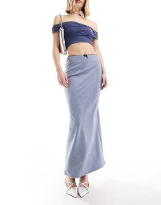 Emory Park - Maxi-Schlupfrock in Chambray-Blau