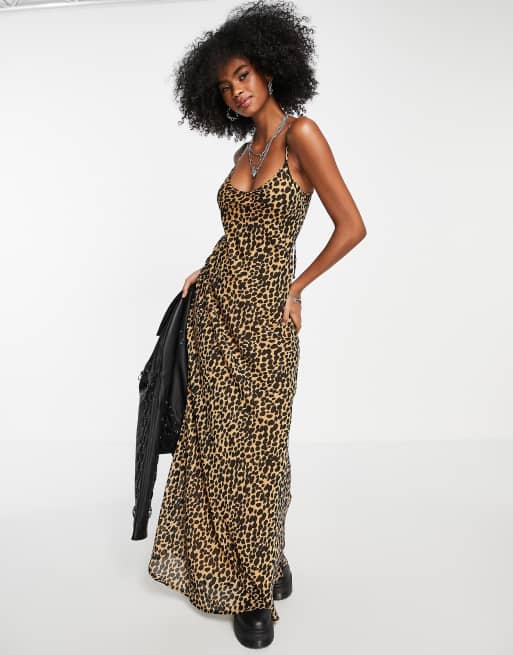 Leopard 2024 strappy dress