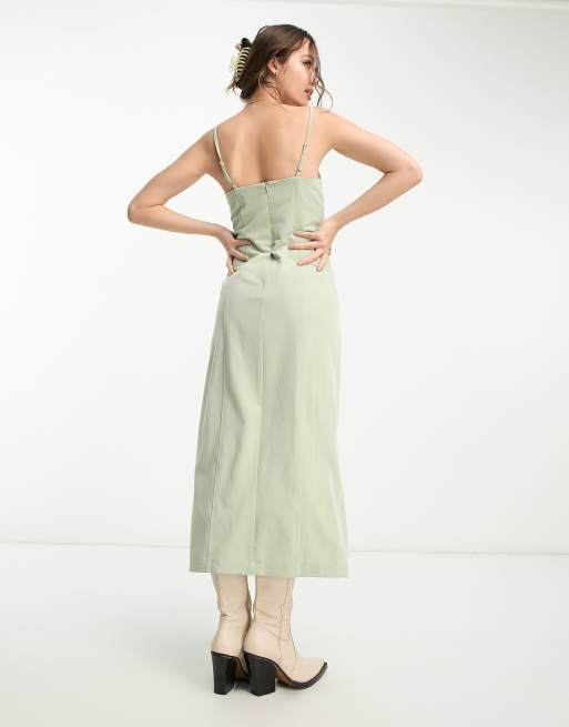 emory park green dress Stylish Wrapped Blazer Mini Dress with Drawstring main image 0